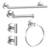 Conjunto de Ferragens para Banheiro Aço Inoxidável 304 Barra de Toalha Transfronteiriça Conjunto de Ferragens para Banheiro Conjunto de Banheiro