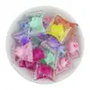 Cuentas de Acrílico Transparente de Color Caramelo 17*21mm al por Mayor Materiales para Manualidades Accesorios para Joyería DIY
