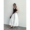 ¡Elegante y Atractivo! Falda Blanca de Corte Tridimensional Estilo Francés, Falda Floral de Longitud Media para Mujer, Principios de Primavera 2026