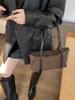 Bolsa de Lona de Designer Feminina 2024 Nova Outono Grande Capacidade Trabalho Comutador de Alto Nível Bolsa Tote de Ombro Colorida
