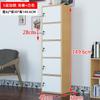 Librero Simple con Gabinete de Almacenamiento con Cerradura Gabinete de Madera Gabinete de Almacenamiento con Puerta Combinación Simple Librero Combinado Mesa de Noche Producto Nuevo