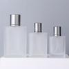 Botella de spray de vidrio esmerilado de alta calidad, 25 ml, 50 ml, 100 ml, subbotella de perfume de alta calidad, botella vacía, agua cosmética, niebla fina