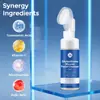 Limpiador Facial de Glutatión Transfronterizo Mousse Limpiador de Aminoácidos Espuma Ilumina la Piel y Elimina Puntos Negros para Hombres y Mujeres Limpieza
