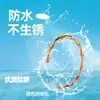 Amazon transfronterizo nuevo pulsera abierta en forma de C de acero inoxidable acero de titanio bambú pulsera de bambú de alta calidad venta al por mayor