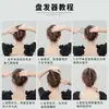 Grampo de Cabelo de Franja de Luxo de Verão para Mulheres, Pente em Forma de U para Penteados Presos, Acessório de Cabelo para a Parte de Trás da Cabeça, Grampo para Coque