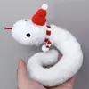 Muñeco de Peluche de Serpiente Pequeña, Serpiente Verde de Peluche Divertida para Perros, Moliendo Dientes, Resistente a Mordidas, Juguete Interactivo que Hace Sonido