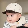 Chapéu de Bebê Estilo Coreano Estampa de Leopardo Outono e Inverno Quente à Prova de Vento com Aba de Pato Meninos Meninas Crianças Boné de Baseball Espesso