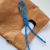 Celebridad de Internet Colgante Tejido Accesorios DIY Miu Semicabado Nudo Chino Cuerda Trenzada Correa para Teléfono Colgante de Bolso Decoración Creativa Hecha a Mano
