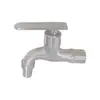 Grifo de Acero Inoxidable 304, Grifo de Lavadora de Apertura Rápida de 1/2 Pulgada, Caño Extendido, Grifo de Doble Uso con una Entrada y Dos Salidas