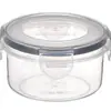 Juego de Cajas Zhanggong para Conservar Frescura Transfronterizas Polipropileno Grado Alimenticio Sellado Transparente Refrigerador Refrigerado Congelador Caja de Almacenamiento para Refrigerador