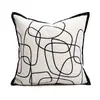 Almofadas Decorativas de Pelúcia Modernas Minimalistas, Almofadas para Sofá, Sala de Estar, Janela de Canto, Almofadas de Luxo Leve, Encostos, Capas de Almofada para Quarto Venda por Atacado