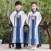 Venta directa de fábrica libro infantil Hanfu para niños ropa Guoxue para niñas nuevo para estudiantes de primaria Hanfu ropa de actuación de los Tres Caracteres