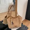 Bolso de hombro grande para mujer, de alta gama, elegante, versátil, simple, para ir al trabajo, moda transfronteriza, modelo nuevo 2026
