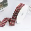 Cintas Cuadros de 4 cm con Lazos de Cinta Cuadros Británicos Materiales para Empaque de Regalos Decoración Hecha a Mano DIY Accesorios de Ropa