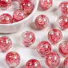 Nuevas Cuentas de Resina Galvánizada con Forma de Corazón de Caramelo Arcoíris Luna Fría de Ding Yi con Agujero Pasante para Accesorios de Pulsera DIY y Materiales para Cadena de Teléfono
