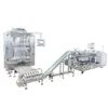 Linha de produção de embalagem totalmente automática de pó liofilizado probiótico, equipamento de classificação de material multi-pista e embalagem em caixa para pó de saúde Cistanche