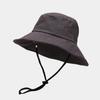 Sombrero de pescador con diseño de estrella de Internet, con protección UV, color liso, ala ancha, para verano, tamaño pequeño