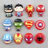 Acessórios de Resina DIY Homem-Aranha Homem de Ferro Material Perfurado Capinha de Celular Batman Cola Creme Fivela de Sapato Decoração de Sapato DIY