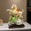 Figuras de Caballos de Estilo Chino Nuevas al por Mayor para Decoración de Oficinas y Gabinetes de Vino, Regalos de Inauguración, Regalos de Inauguración de Casa