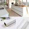 Pegatinas Autoadhesivas para Gabinetes Renovación de Muebles Impermeable Engrosado Resistente a la Pintura Papel Tapiz Perlado Armario de Cocina PVC de Color Sólido