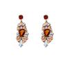 Pendientes geométricos con forma de gota de diamante y aguja de plata, de Europa y Estados Unidos, exagerados, de gran sentido, de moda de nicho, pendientes de temperamento, venta al por mayor para mujeres