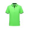 Polo de manga corta con solapa de seda de hielo de verano para hombre, camiseta personalizada, ropa de trabajo, camiseta publicitaria personalizada, impresión al por mayor