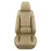 Especialmente Diseñado para Modelos Populares de Venta Caliente Transfronteriza, Funda de Asiento de Coche Universal de Cuero Completo con Soporte Completo en la Cintura, Cojín de Asiento de Coche Yungu para Cinco Plazas
