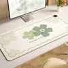 Mouse pad aquecido com tema de desenho animado, perfeito para o inverno, projetado para mulheres que trabalham em escritório, mantém as mãos aquecidas enquanto trabalham na mesa do computador, e é um tapete de mesa aquecido de tamanho grande para o escritório