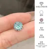 Pendientes de Acero de Titanio 316L con Corte de Fuegos Artificiales Cielo Degradado para Perforación de Oreja, Pendientes de Forma Irregular, Tachuelas para Cartílago de la Oreja, Producto Terminado