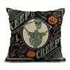 Fundas de Cojín de Halloween Transfronterizas, Almohadas de Moda con Estampado Digital de Alta Definición, Cojines Decorativos para el Hogar Navideño al por Mayor