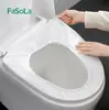 Funda de inodoro FaSoLa para viaje, hogar, pasta, cojín de maternidad, papel, portátil, no tejido, cojín de inodoro desechable