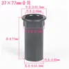 Tubo guía de altavoz tubo de sonido plástico agujero invertido tubo invertido tubo de escape accesorios de sonido caja de bocina de 3-10 pulgadas