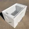 Balde de plástico PE grueso de gran diámetro anticorrosión y resistente a ácidos y álcalis para pepinillos, equipo de tanque de almacenamiento de agua y cría para el hogar, tanque de almacenamiento de agua