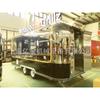 Fabricante de Shanghái Carrito de Snacks Brochetas Fritas Barbacoa Desayuno Carrito de Comida Eléctrico de Cuatro Ruedas Carrito Comedor Móvil Carrito de Catering Frito