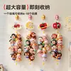 Colgante de peluche muñeca almacenamiento cuerda para colgar pared caja ciega almacenamiento cuerda dormitorio estrella persona exhibición almacenamiento artefacto