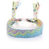 Nicho moderno simples corda tecida classe pulseira elástica pulseira de tecido xadrez irregular hot-selling transfronteiriça atacado mulheres