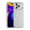 Adequado para Apple Iphone17Pro Max Capa de Celular Magnética Fosca com Sensação de Pele e Botões Independentes em TPU+PC
