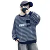 Ropa para Niños Sudadera Rayada de Primavera para Niños 2026 Nuevo Estilo para Niños Mayores Tops de Primavera para Niños Tendencia Primavera y Otoño