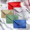 Atividade Cartão de Papel com Glitter Colorido Estilo Ocidental Envelope Pode Adicionar LOGO Papel Perolado Envelope Dobrável em Dois Autoadesivo Sensação de Alto Padrão Cartão Postal