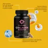 Cápsulas de Colágeno Multi-Fuente Bushaid Suplemento Diario para la Nutrición Corporal Fórmula Suave para Hidratar la Piel