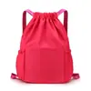 Mochila com cordão transfronteiriça cordão nova nylon impermeável espessada bolsa esportiva grande capacidade mochila de viagem ao ar livre para mulheres