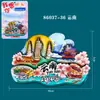 Ímãs de Geladeira de Madeira de Yunnan, Souvenirs Culturais e Criativos da Tendência Nacional, Marcos da Cidade, Atrações Turísticas, Ímãs de Geladeira de Madeira Atacado