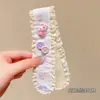 Diadema de lana tejida con cinta mágica para lavarse la cara, diadema para mujer, adhesivo para flequillo, herramienta para arreglar el cabello, accesorio adhesivo para el cabello