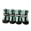 Suprimentos para animais de estimação: Roupa de Malha Respirável e Sem Costura para Pets, Sapatos para Cachorro, Macios, Antiderrapantes, Resistentes ao Desgaste, Sapatos para Cachorro com Zíper