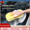 Esponja de lavagem de carro grande suprimentos especiais de carro escova absorvente de esponja bloco de esponja 8 esponja de limpeza de carro