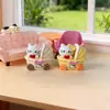 Nuevos Adornos Pequeños de Dibujos Animados de Moda, Decoración de Escritorio para Cochecito de Bebé, Gato Lindo, Figura Creativa para Aliviar el Estrés, Celebridad de Internet
