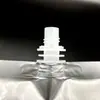 Stock Listo de Fábrica Bolsa con Boquilla de Foil de Aluminio Compuesto de Tres Capas Líquido 340ml Bolsa Auto-soportante de Foil de Aluminio a Prueba de Fugas