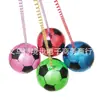 Com anel de corrente de corda de mola Bola de brinquedo inflável de futebol infantil bebê futebol pequeno jardim de infância dança bola de mão