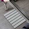 Alfombra de Piso Plegable de Diatomeas Rectangular de Tira Absorbente que No se Limpia de Secado Rápido Antideslizante para Piso de Cocina Baño