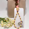 Auténtico Colgante para Bolso, Colgante Anti-Pérdida para Teléfono, Colgante de Perla de Cacahuete Exquisito y Portátil, Serie de Helados Pop Mart
